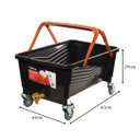 Ver imagem 4 de Suporte 46cm + Rolo Duplo 46cm 19mm + Caçamba Tampa 43l + Fita Crepe 48mm + 3 Lixas Grão 100 + 3 Lix