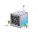 Ver imagem 3 de Mini Ar-Condicionado Portátil Umidificador Luz Mesa Led USB