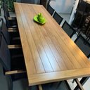 Ver imagem 4 de Jogo de Mesa Jardim com 10 Cadeiras Alumínio Sala de Jantar