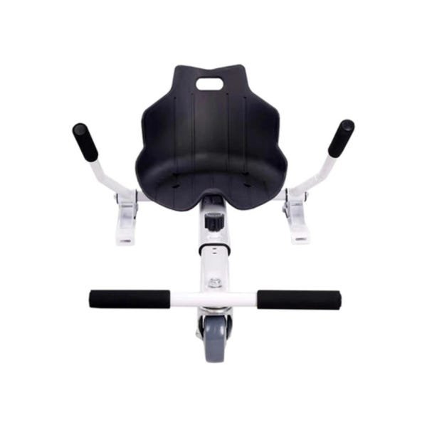 Kart Super Hoverkart Carrinho Skate Hoverboard Reforçado Branco - 3