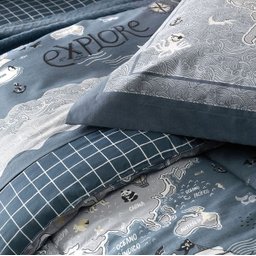 Jogo de Cama Solteiro Infantil Mundi 200 Fios Karsten - 3