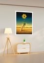 Ver imagem 2 de Quadro Decorativo Salvador Dali Margarida - 70x50cm:moldura Branca
