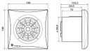 Ver imagem 4 de Exaustor Banh. Silent-100crz - 220v + 3m Duto + Grelha