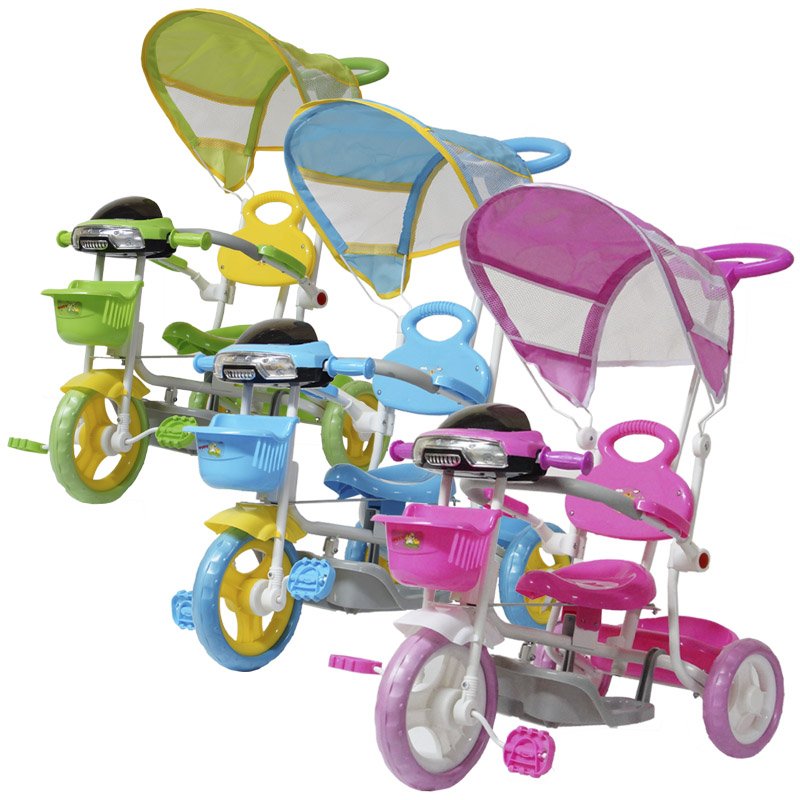 Triciclo Motoca Infantil Menina Com Aro Protetor Rosa Totoca