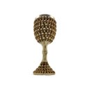 Ver imagem 6 de Taça Calice Caveiras Osso Crânio Medieval Rock Em Aço Inox e Resina Colecionável Decorativo Coquetel