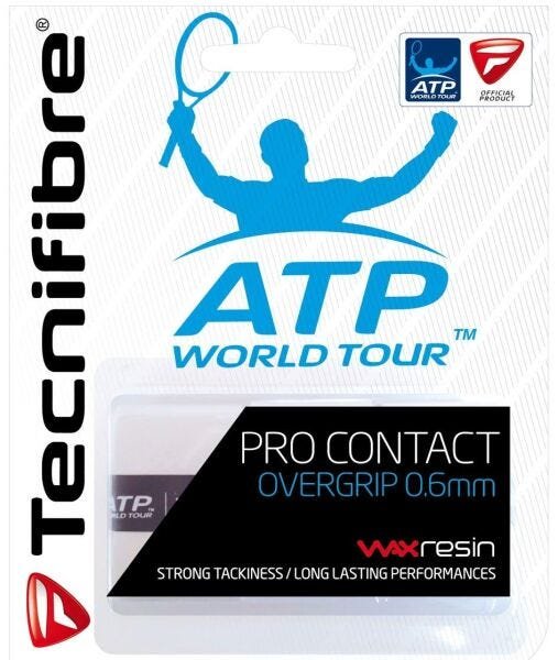 Overgrip Tecnifibre Pro Contact ATP com 03 Unidades Branco - 1