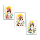 Ver imagem 3 de Kit Quadros Decorativos Infantil Animais Abstrato Kit132