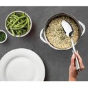 Ver imagem 2 de Kit 3 Colheres de Servir 32,5cm Inox Top Pratic Brinox Restaurante Cozinha Buffet