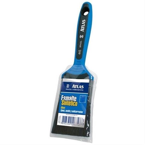 Trincha Dupla Esmalte Sintético 2.1/2 445/6 - Atlas