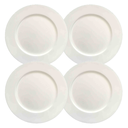 Ver imagem 2 de Kit 4 Sousplat Redondo Branco Polipropileno 33cm Rafimex