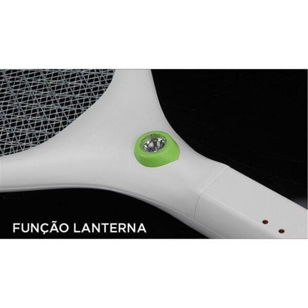 Raquete Mata Insetos Recarregável - 3