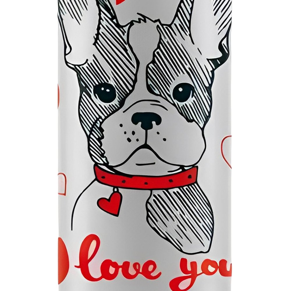 Garrafa Squeeze Sport Plástica Dog Love You 750ml - 3