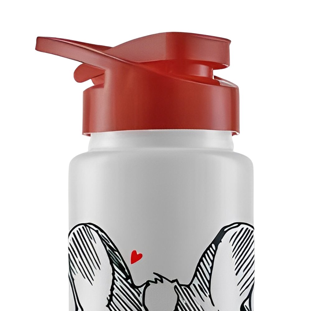 Garrafa Squeeze Sport Plástica Dog Love You 750ml - 5