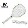 Raquete Mata Mosquito Recarregável Lanterna Inmetro Nsbao - 2