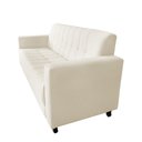 Ver imagem 2 de Sofá Jade 3 Lugares Suede Bege - Dominic Decor