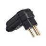 Pino Plug Macho 2P+T 20A - Preto - Prensa Cabo (10 pçs) - 1