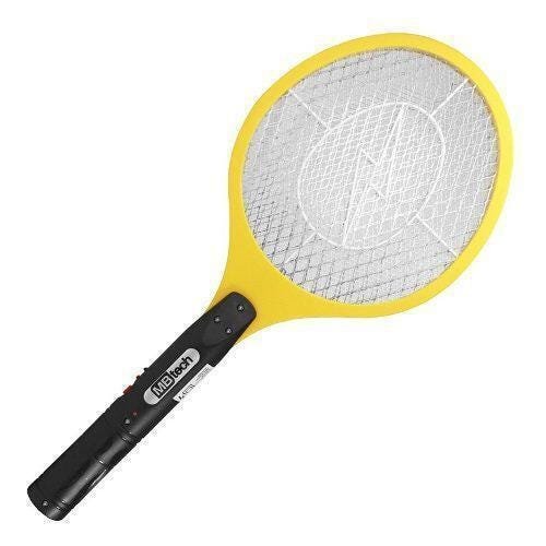 Raquete Mata Mosquito Pernilongo Elétrica Recarregável - 1