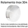 Prato Giratório Vidro Temperado com Base Inox Luxo 90cm x 8mm - 5