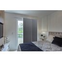 Ver imagem 2 de Persiana Painel (2,40Lar. x 2,50Alt.) Blackout Cinza Escuro