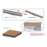 Ralo Linear Inox Invisível 70x8cm Oculto Linha Versata - 3