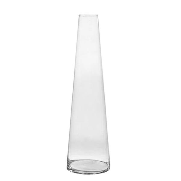 Vaso Cone Decorativo De Vidro Moderno Médio 25x8,5cm - 3