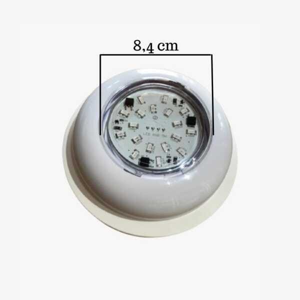 Led compatível com piscina iGUi 4,5W Azul - Fio 10M - 4