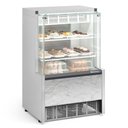 Ver imagem 1 de Vitrine Refrigerada Confeitaria Dupla Função Aurora Gpea075r Gelopar 0,74mt Branco 220v