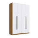 Ver imagem 2 de Guarda-Roupa Modulado 158cm com 4 Portas Cabideiros e Gavetas Integrato