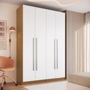 Ver imagem 1 de Guarda-Roupa Modulado 158cm com 4 Portas Cabideiros e Gavetas Integrato