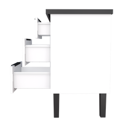 Gabinete Armário Cozinha Jupter Cozimax 2.00 Mt 100% Aço P/ Pia -Balção 200 cm -4 Portas- 3 Gavetas  - 5