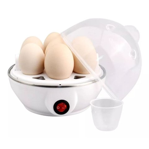 Mini Cozedor de Ovos Elétrico Portátil Prepare 7 Ovos
