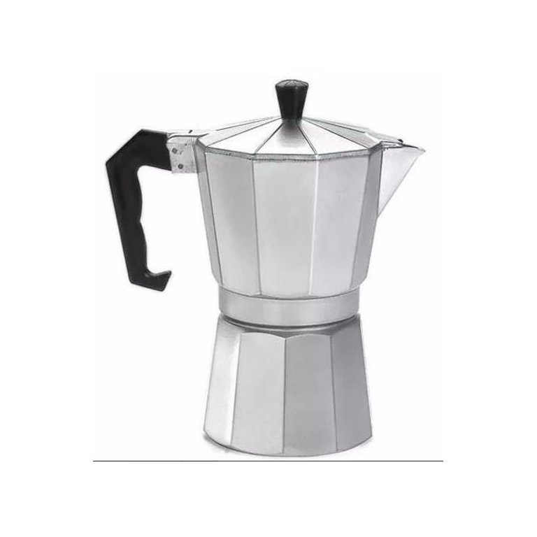 Cafeteira Italiana em Alumínio para 3 Xícaras Café Rápido