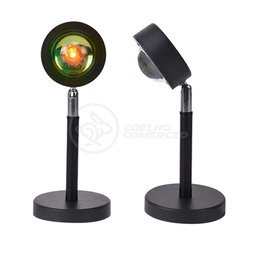 Mini Ring Light Sunset Projetor Lâmpada Usb Vermelho - 2