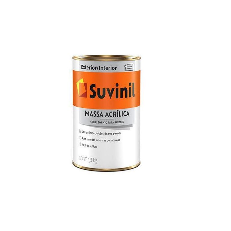Massa Acrílica Suvinil 1,3 Kg