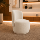 Ver imagem 3 de Poltrona Decorativa Bia Orgânica Veludo Recepção Sala Estar Quarto