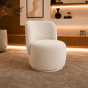 Ver imagem 1 de Poltrona Decorativa Bia Orgânica Veludo Recepção Sala Estar Quarto
