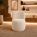 Ver imagem 2 de Poltrona Decorativa Bia Orgânica Veludo Recepção Sala Estar Quarto