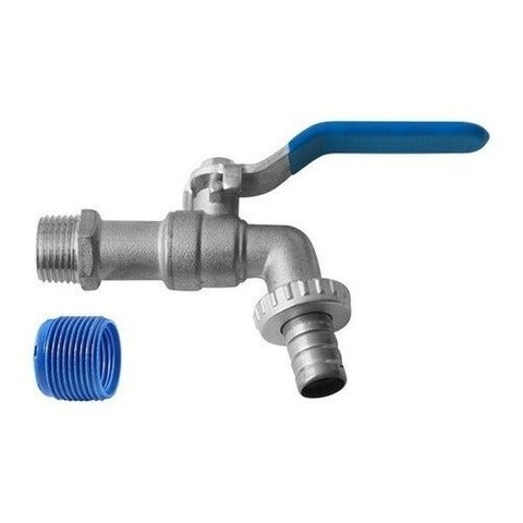 Torneira De Esfera Com Alavanca Para Jardim 190127 Blukit - Azul