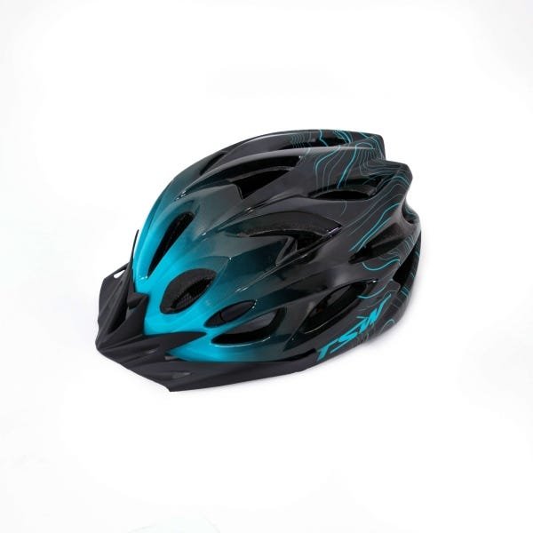 CAPACETE MTB RAPTOR III (3) LED - Preto/Azul - M (54-58 cm) - 2