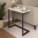 Ver imagem 1 de Mesa de Apoio Sofa Sala Canto Luxo Branca