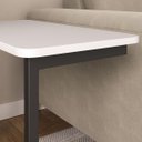 Ver imagem 7 de Mesa de Apoio Sofa Sala Canto Luxo Branca