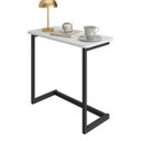 Ver imagem 2 de Mesa de Apoio Sofa Sala Canto Luxo Branca