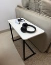 Ver imagem 6 de Mesa de Apoio Sofa Sala Canto Luxo Branca
