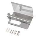 Ver imagem 1 de Suporte Papel Higienico Inox Kit 10 Uni Banheiro Lavabo Prateleira Porta Objeto Celular Organizaçao