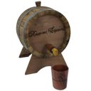 Ver imagem 2 de Barril De Madeira Carvalho 1 Litro