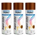 Ver imagem 1 de Kit 3 Tinta Spray Cobre Metálico Tekbond 350ml/250g