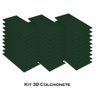 Kit 30 Colchonete Ginastica Academia Creche Yoga Fitness 95X59X3 Courino Verde Musgo - D A DECOR - 3