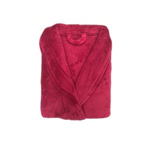 Roupão Microfibra Adulto Unissex Macio Quimono Várias Cores:Vermelho/M
