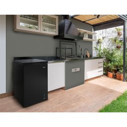 Freezer Horizontal Midea 100L FlexBeer Preto Digital CBA10P2 220V - 6
