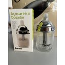 Ver imagem 2 de Açucareiro com Dosador Vidro e Aço Inox com Tampa 250g Forma